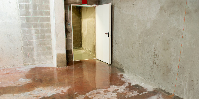 Basement Damage in Houston, Texas