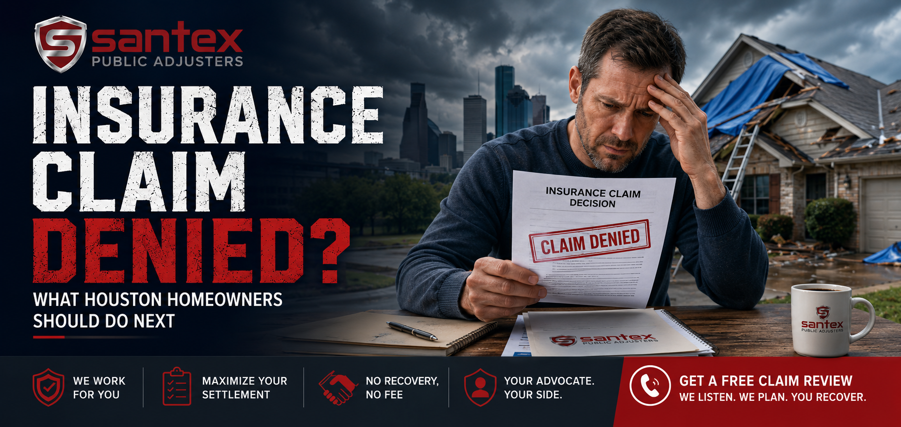 Insurance Claim Denied? What Houston Homeowners Should Do Next