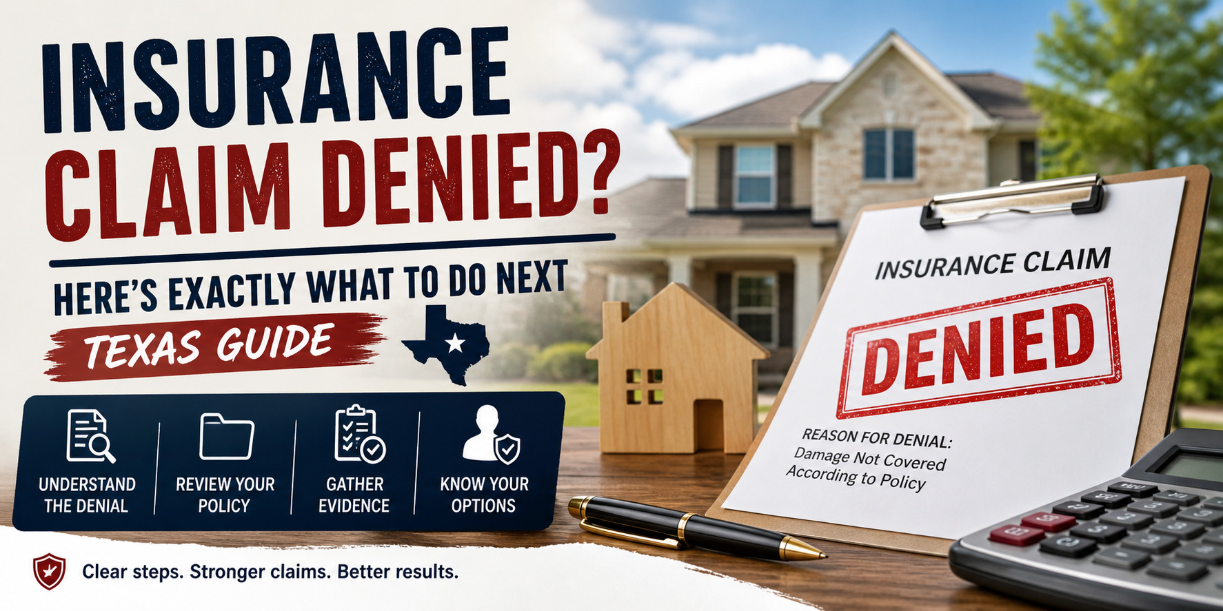 Insurance Claim Denied: Steps to Take in Texas | Santex Public Adjusters